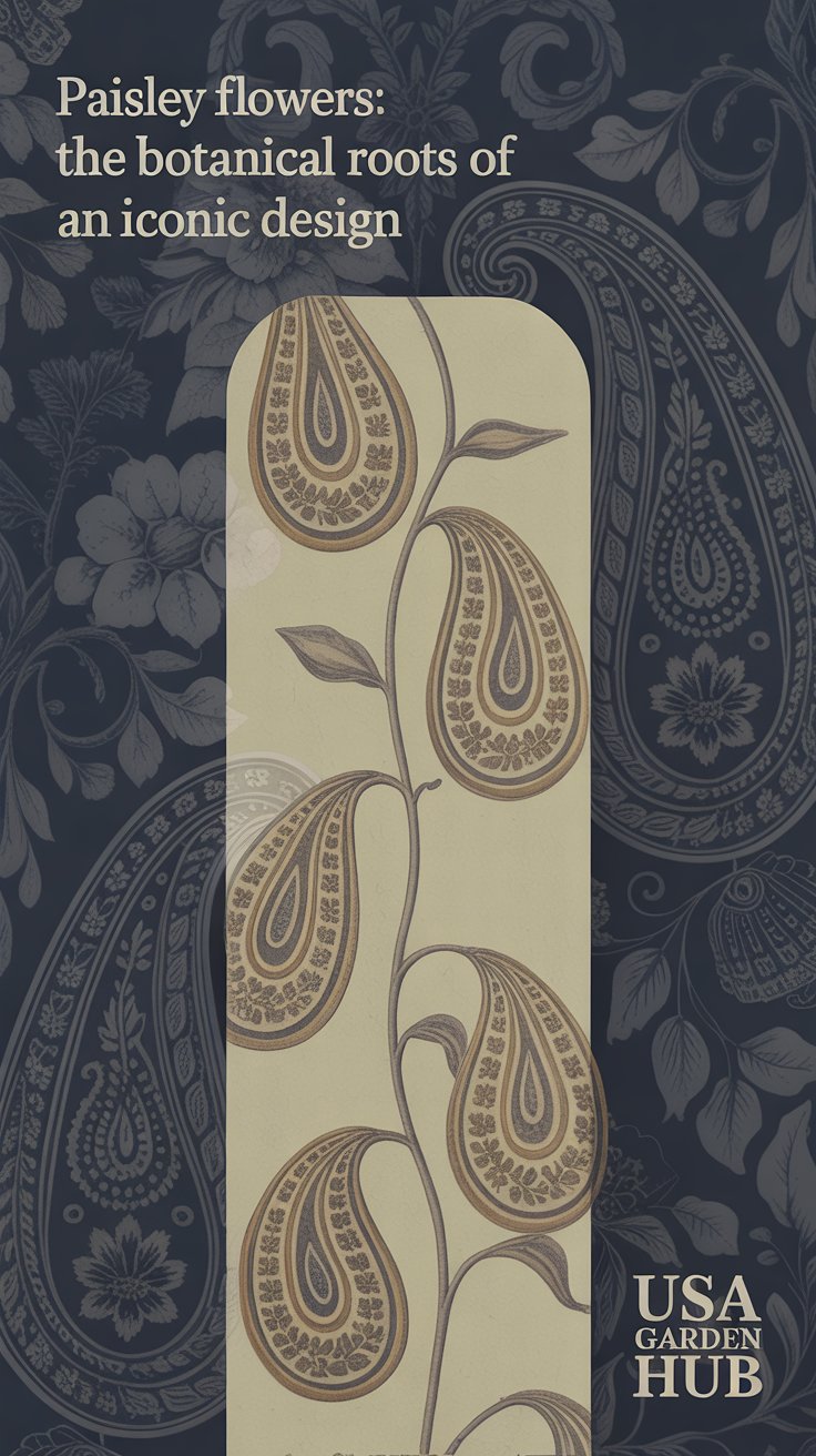 Paisley Flowers: The Botanical Roots of an Iconic Design