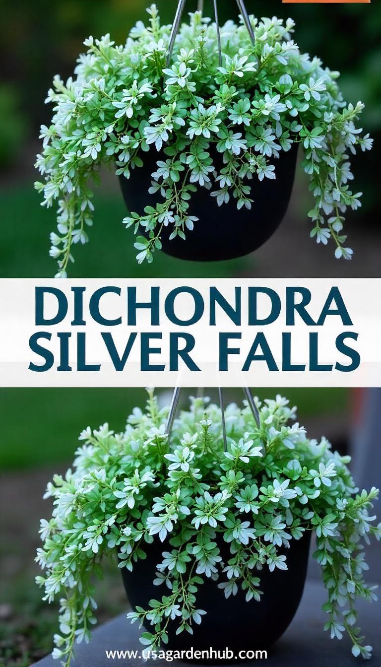 Dichondra Silver Falls Creating Stunning Silvery Cascades in Your Garden