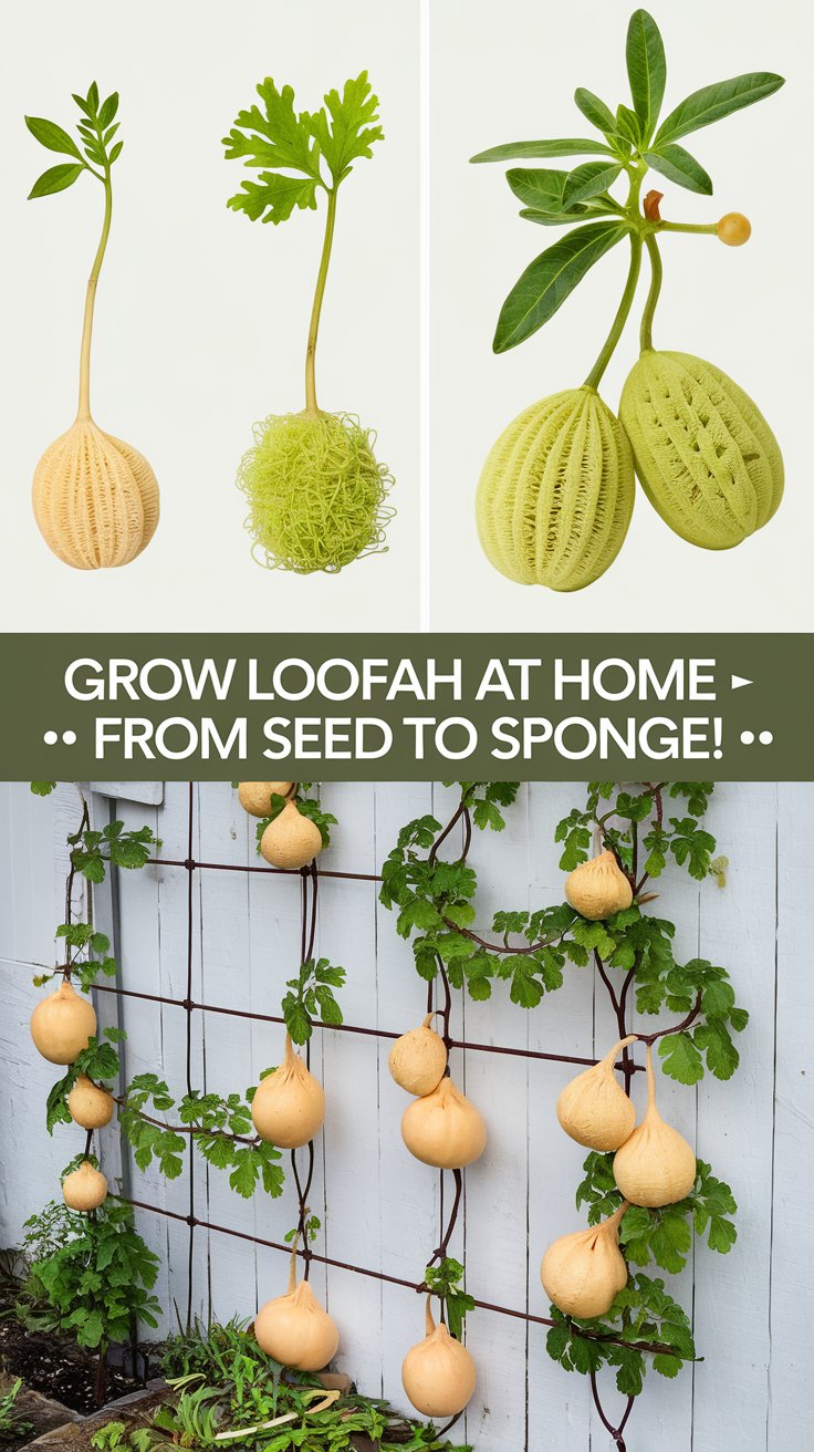 How to Grow Loofah (Luffa) at Home A Complete Guide from Seed to Sponge