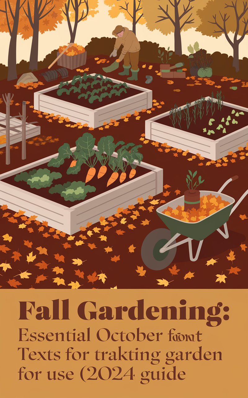 October gardening is crucial for preparing the soil, planting cool-season crops, and ensuring a healthy start for next year