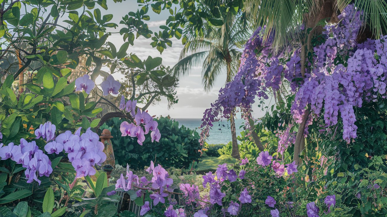 The Allure of Purple Hawaiian Flowers