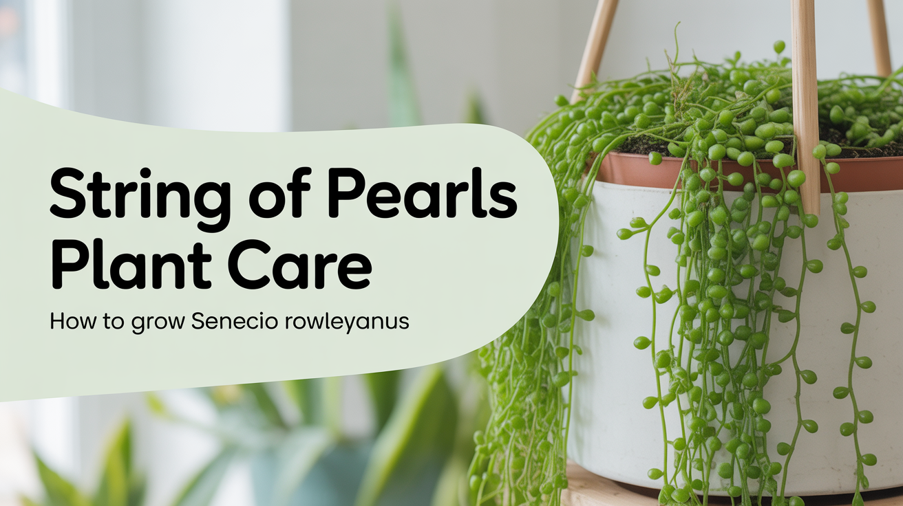 String of Pearls Plant Care: How to Grow Senecio Rowleyanus