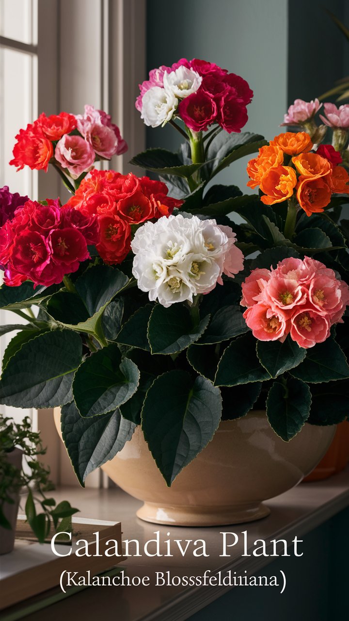 The Calandiva plant (*Kalanchoe blossfeldiana