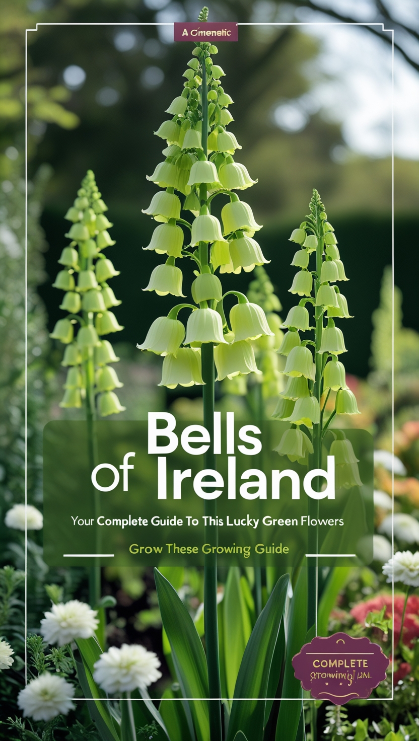 Bells of Ireland Your Complete Guide to Growing This Lucky Green Flower