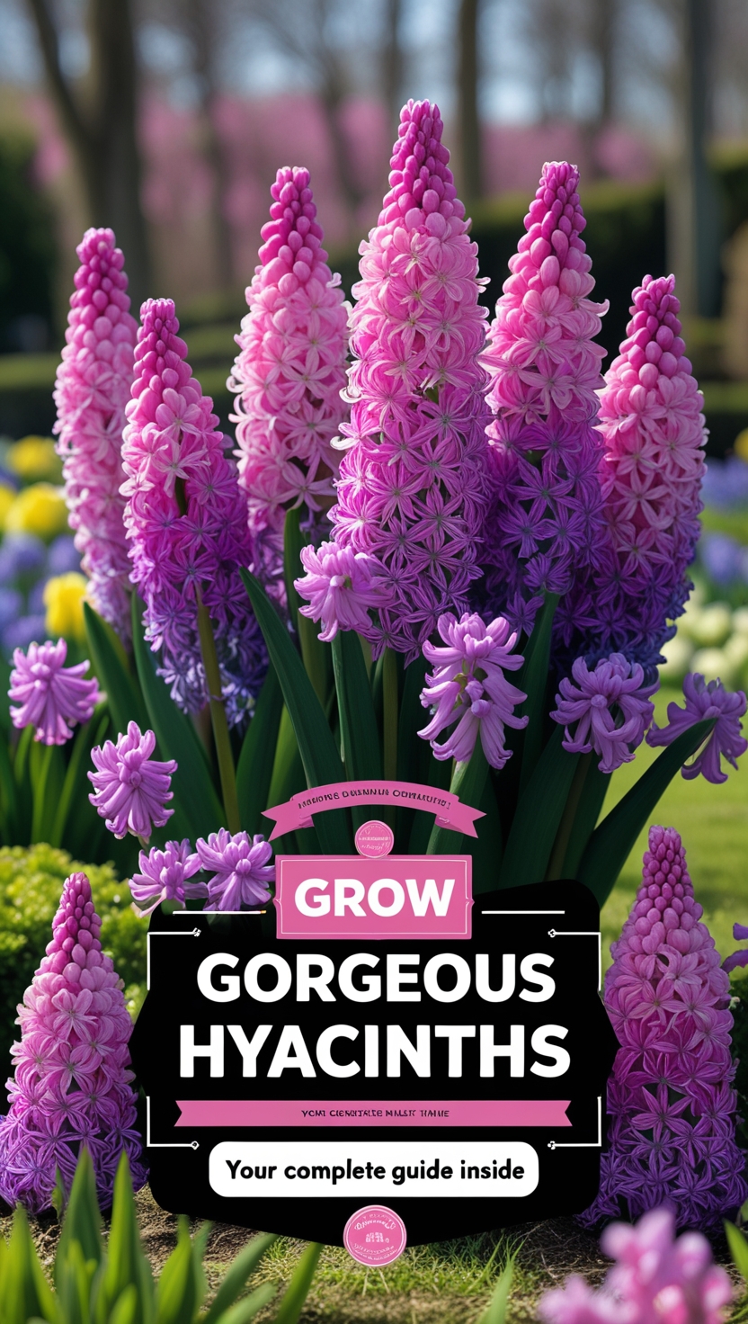 Hyacinthus orientalis magnificus A Gardener’s Guide to Growing Stunning Hyacinths