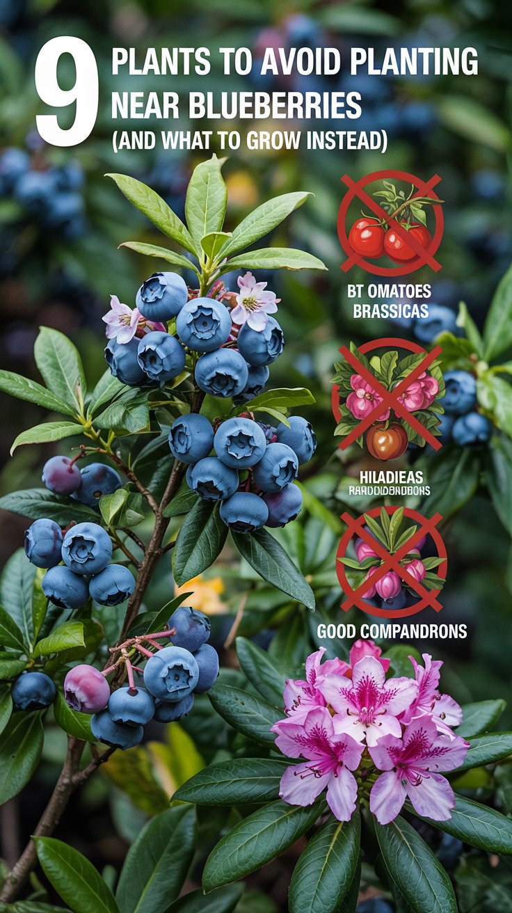 9 Plants to Avoid Planting Near Blueberries (And What to Grow Instead)