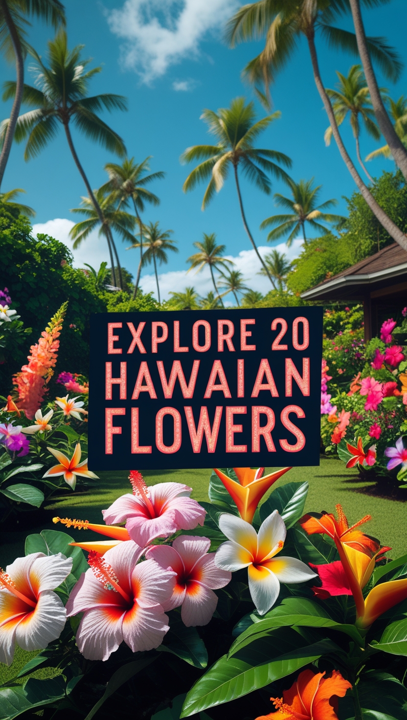 20 Hawaiian Flowers Names, Pictures, and Fun Facts