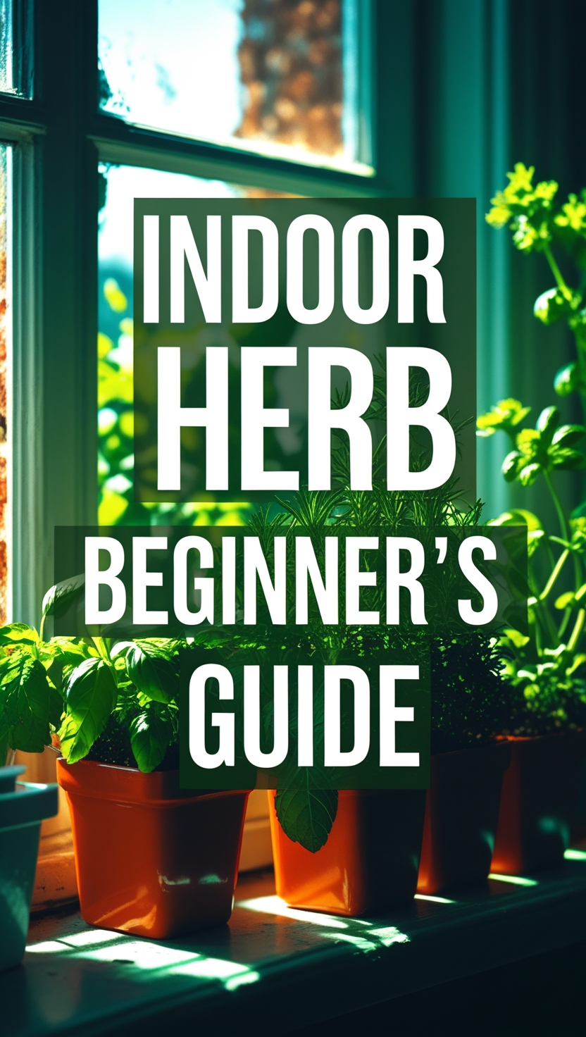 Indoor Herb Gardening A Beginner’s Guide to Growing Fresh Herbs at Home. herb garden
