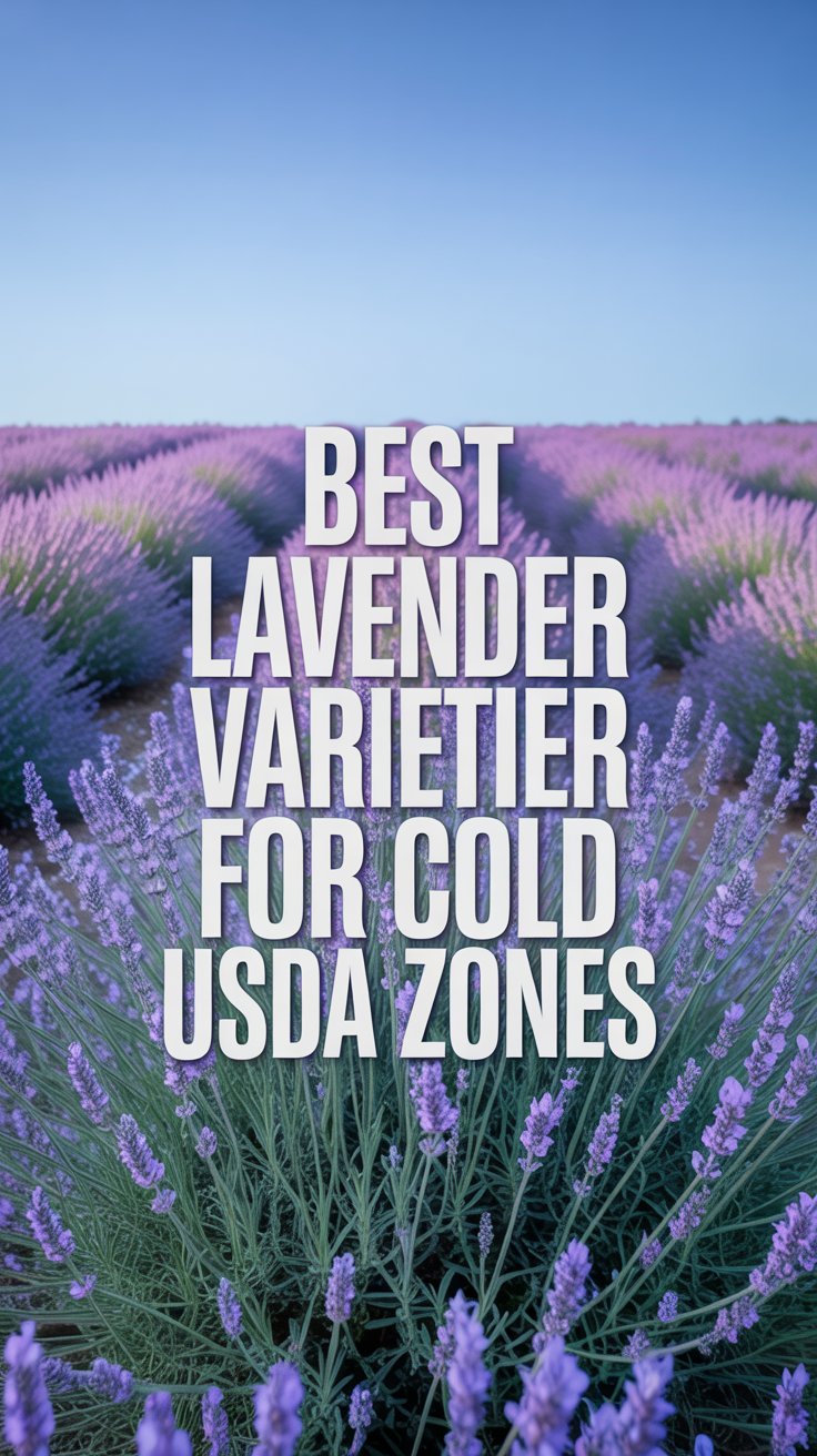 Best Lavender Varieties for Cold USDA Zones