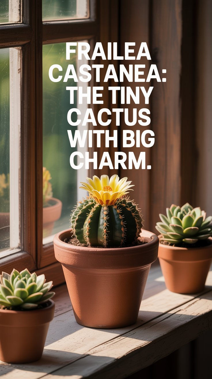 Frailea Castanea: The Tiny Cactus with Big Charm – A Complete Guide