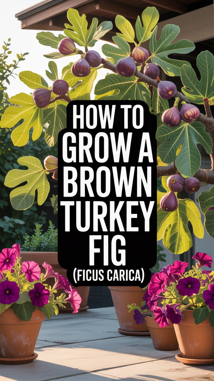 How to Grow a Brown Turkey Fig (Ficus Carica)