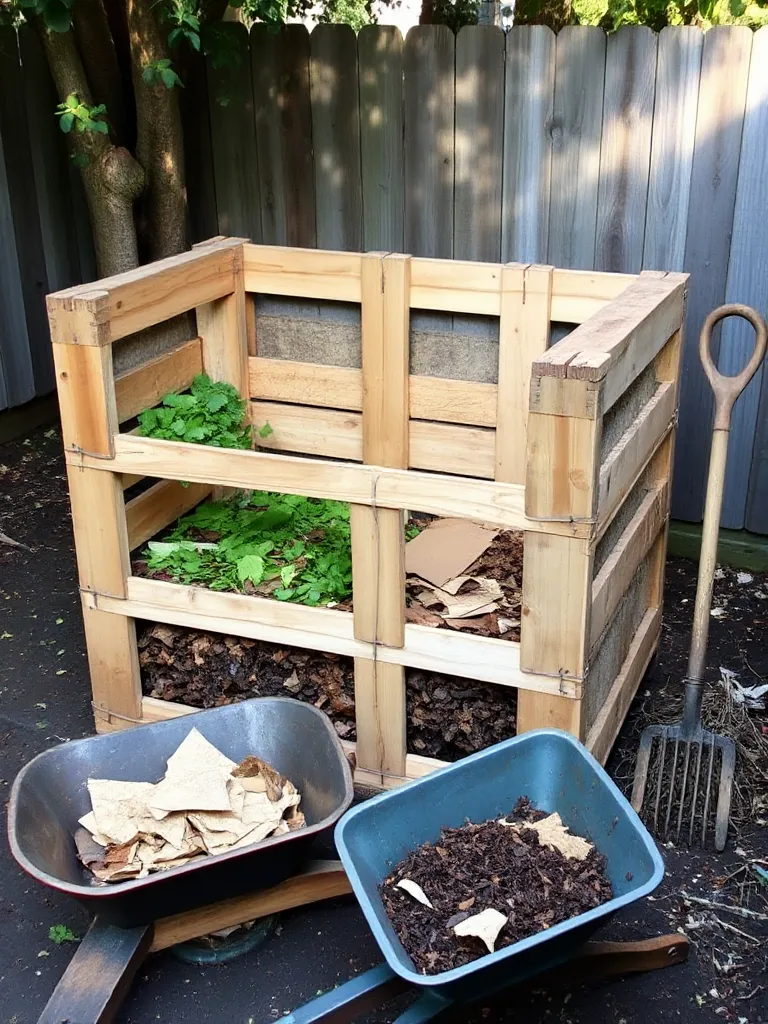 Compost Bin from Pallets