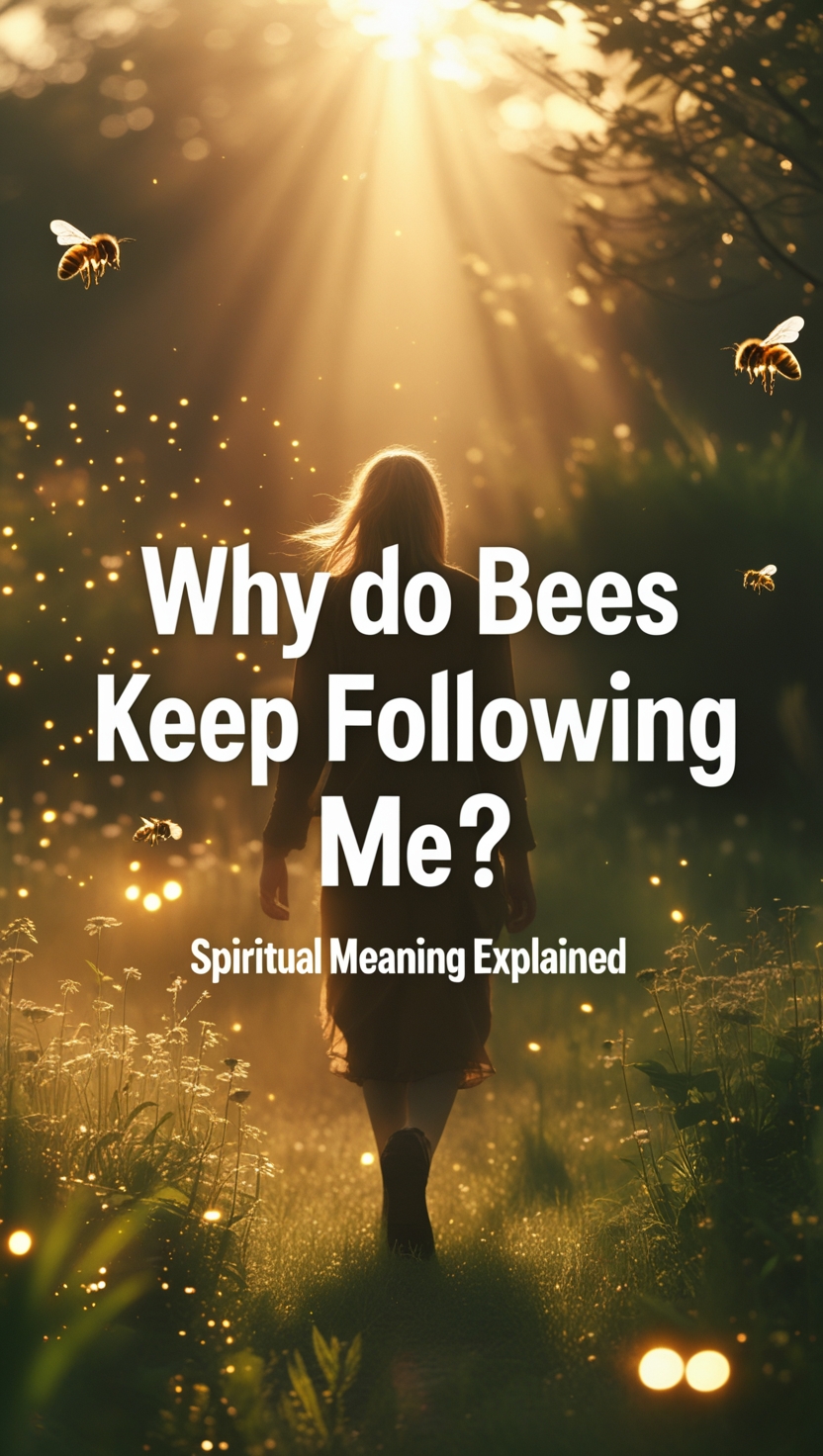 Why Do Bees Keep Following Me Spiritual Meaning Explored