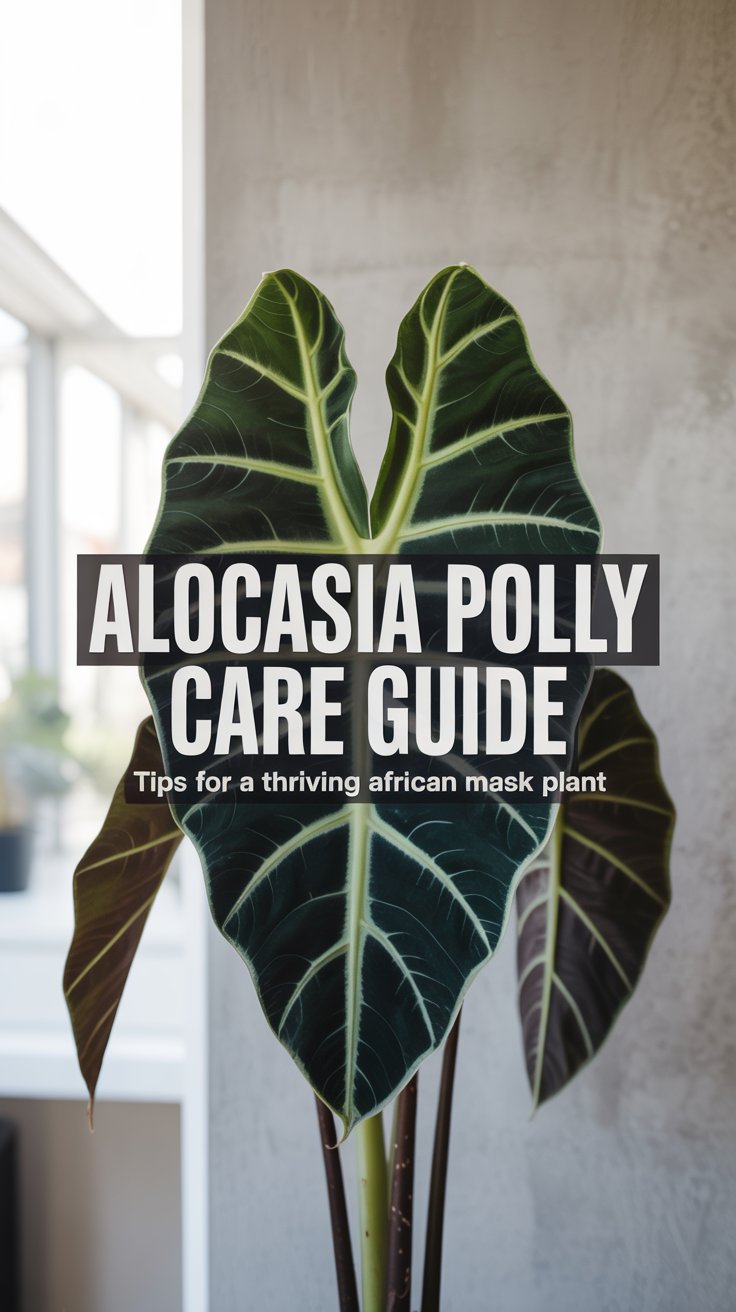 Alocasia Polly Care Guide: Tips for a Thriving African Mask Plant