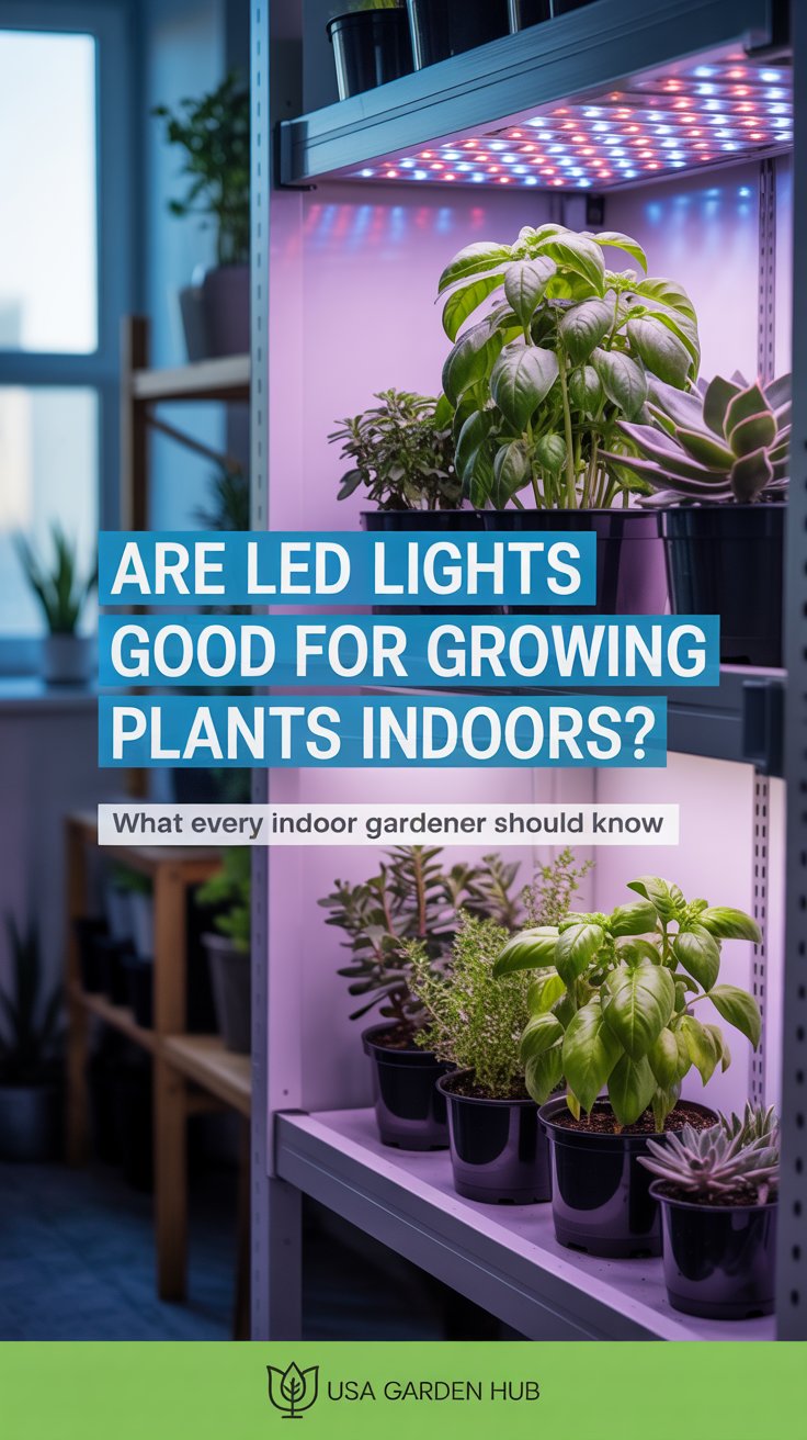 π± Are LED Lights Good for Growing Plants Indoors?