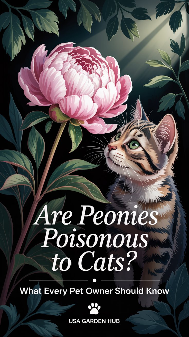 Are Peonies Poisonous to Cats?