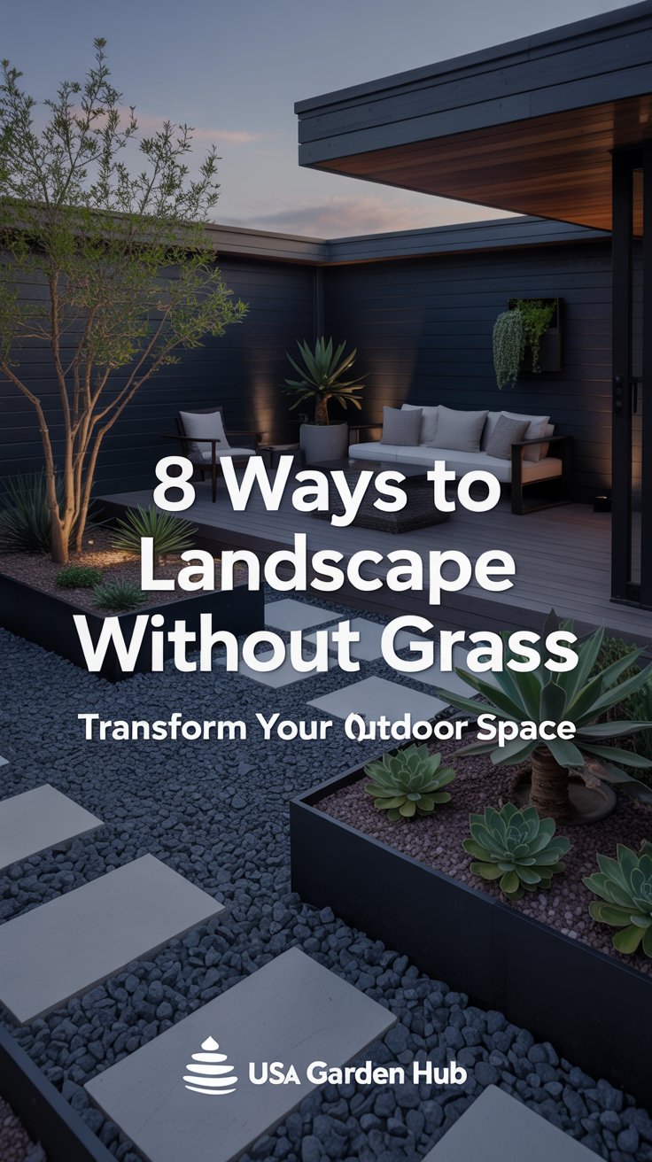 8 Ways to Landscape Without Grass: Transform Your Outdoor Space