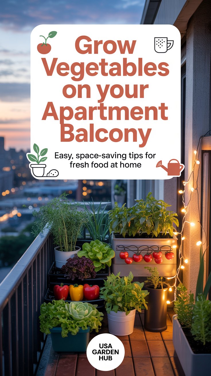 How to Grow Vegetables on Your Apartment Balcony