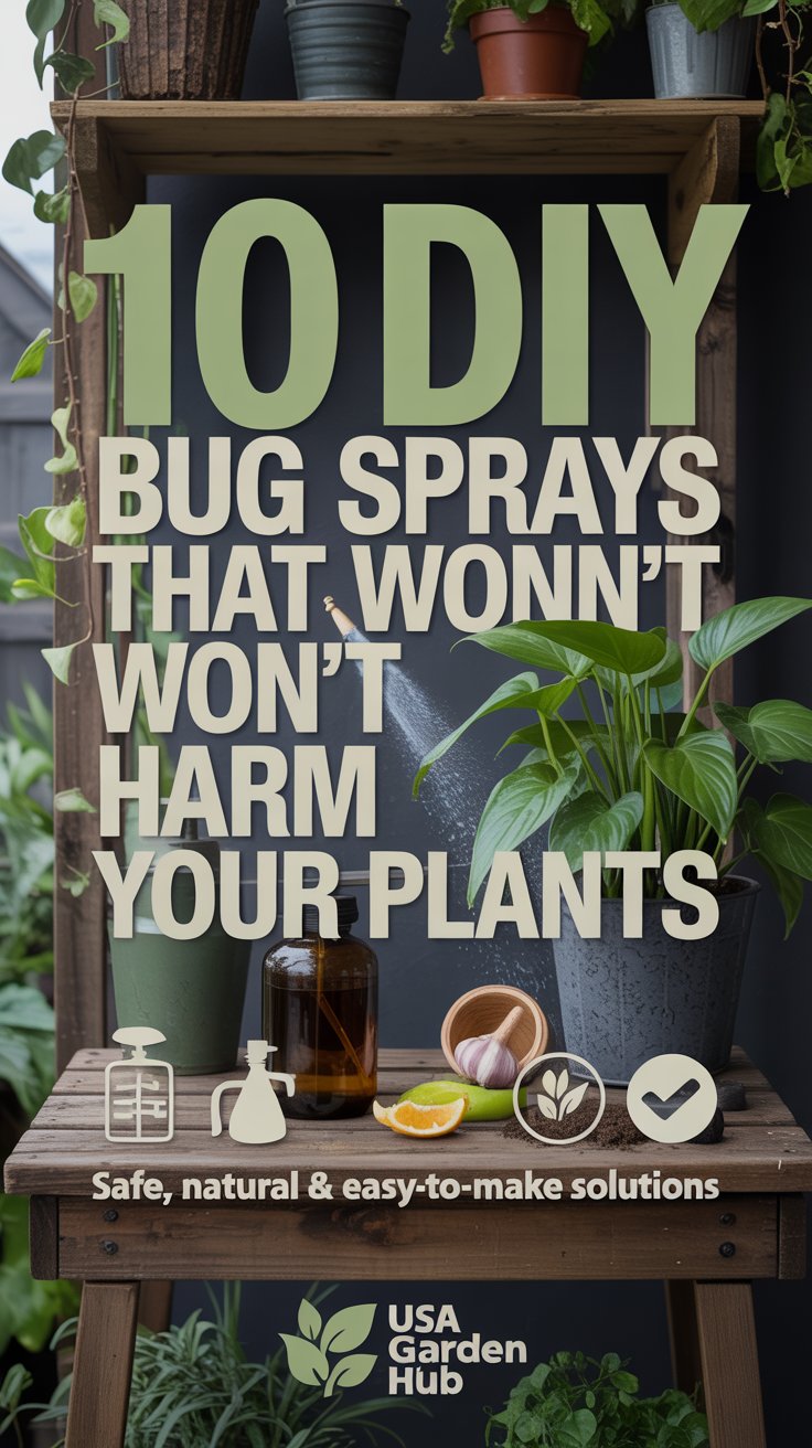 10 DIY Bug Sprays That Won’t Harm Your Plants