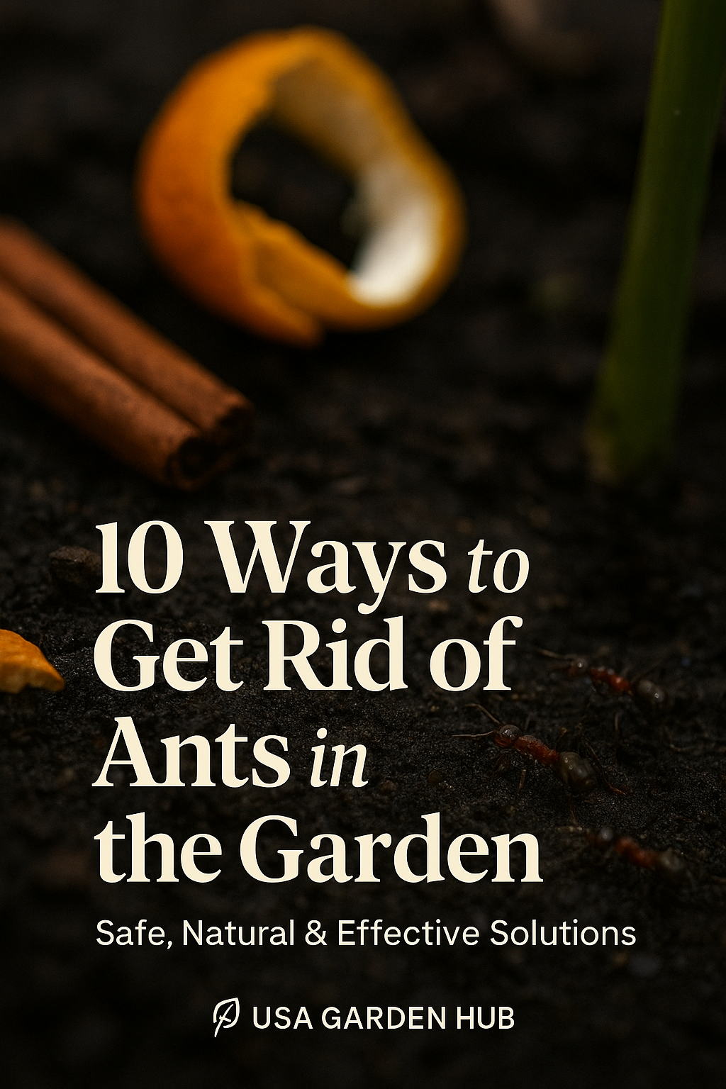 10 Ways to Get Rid of Ants in the Garden