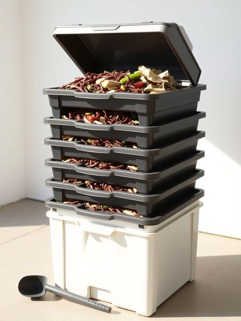 DIY Stackable Worm Bin Expandable and Efficient