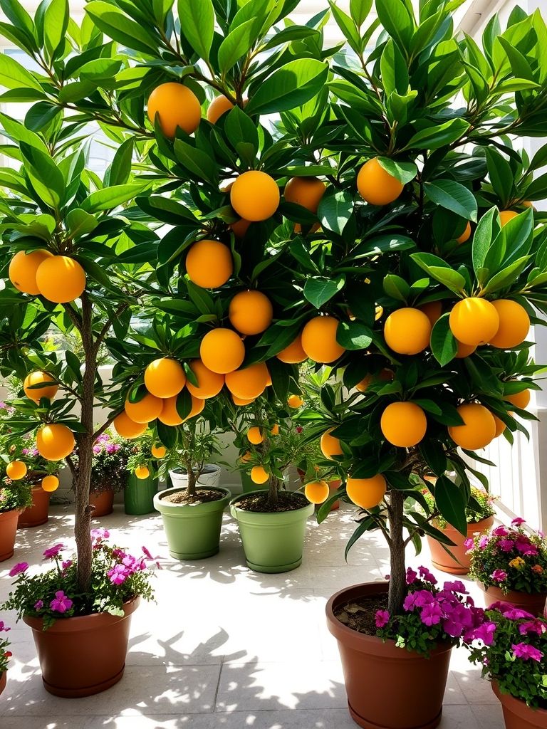 The Tiny Tree Dwarf Citrus (Citrus spp. - Calamondin, Meyer Lemon, etc.)