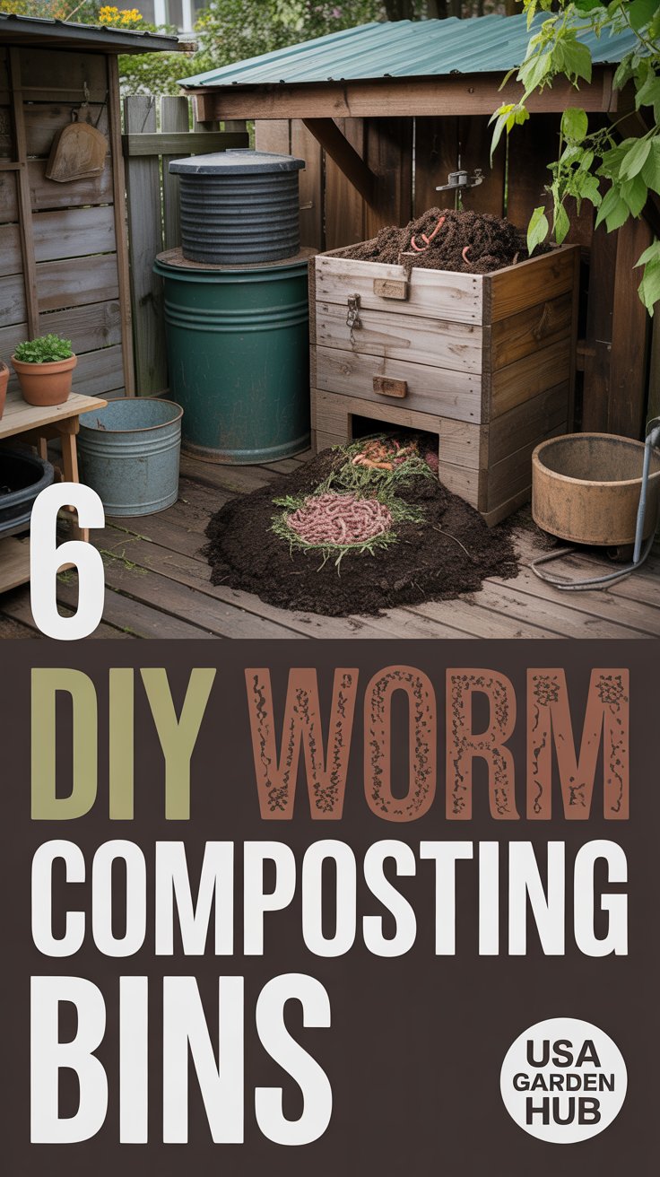 6 DIY Worm Composting Bins