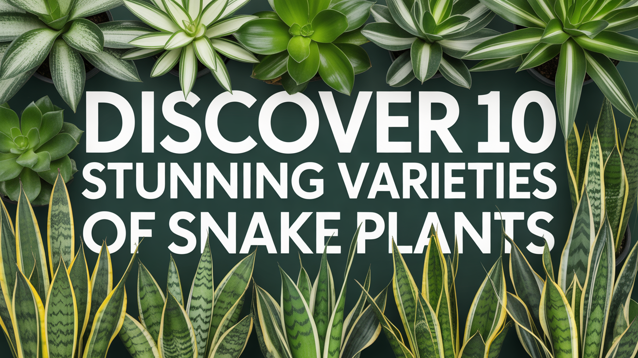 10 Amazing Varieties of Snake Plants Pictures, Care Tips & More