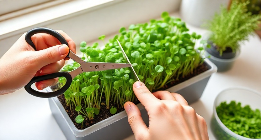 Cut Your Microgreens