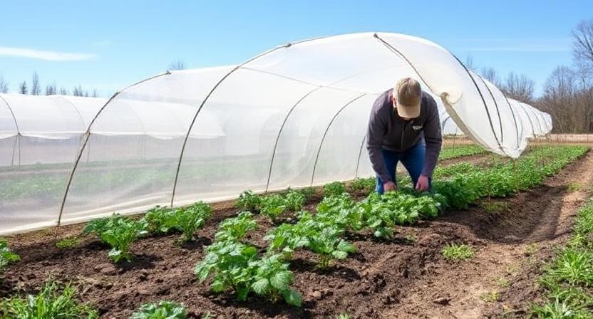 Use Row Covers for Protection