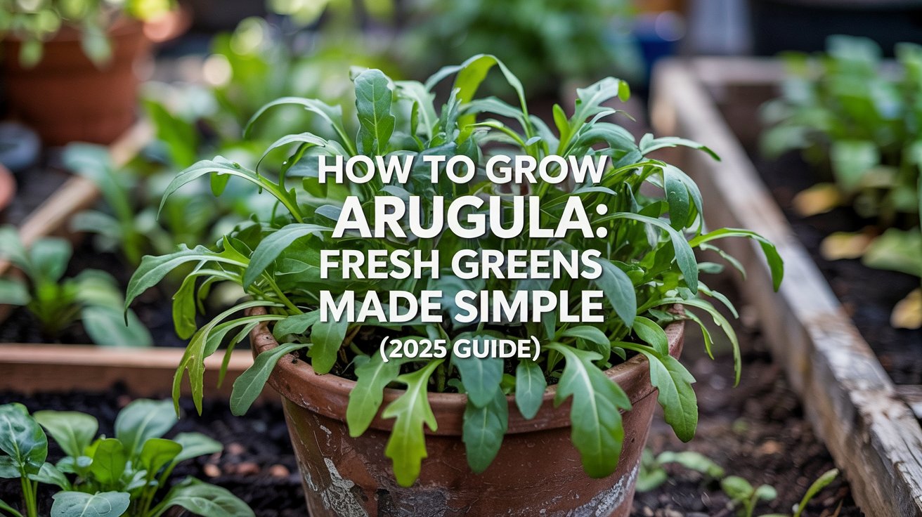 How to Grow Arugula Fresh Greens Made Simple (2025 Guide)