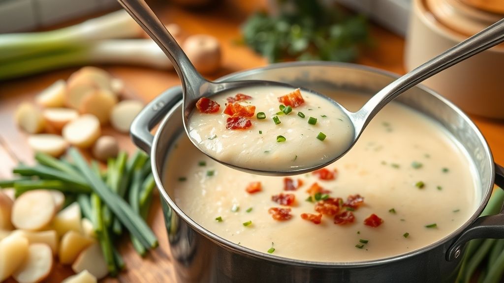 Herbed Potato Leek Soup: Creamy and Cozy delicious recipes