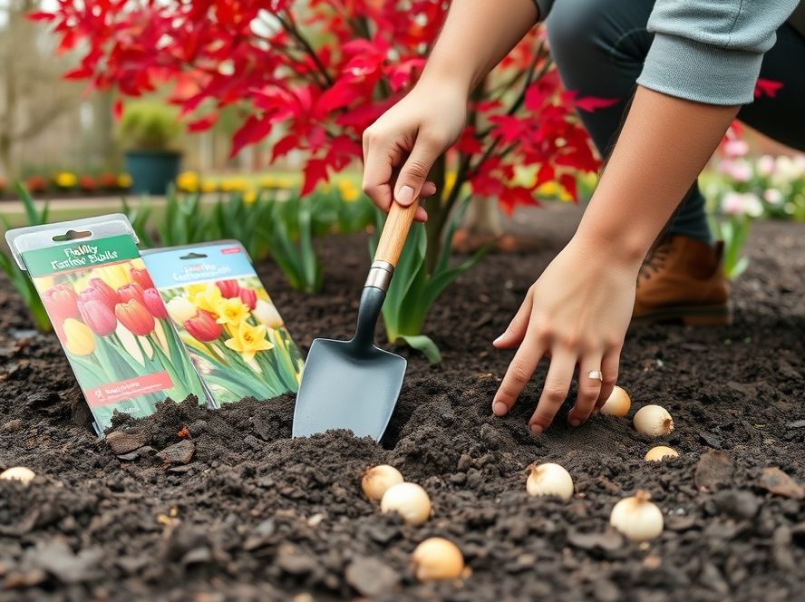 Plant Bulbs for a Spring Show
