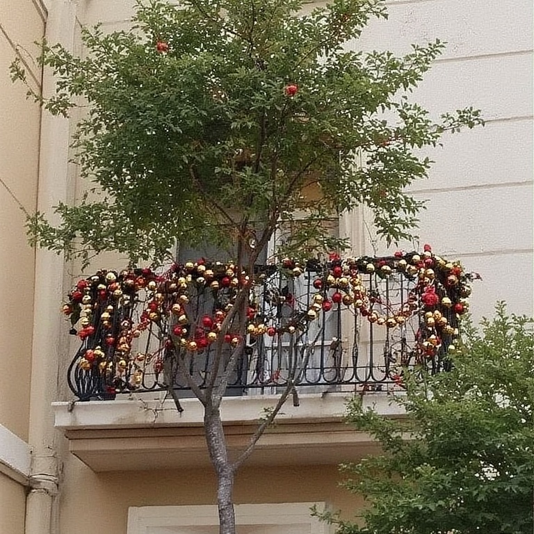 Incorporate Bells: A string of jingle bells adds a classic, auditory element to your decor. Every time the wind blows, you