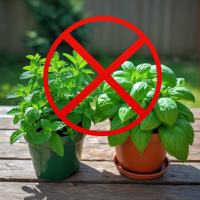 Mint and Basil