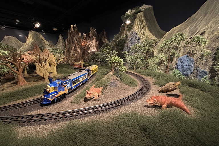 The Enchanted Train Display