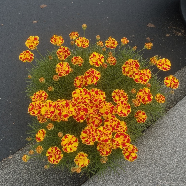 Yellow Carnation (Dianthus caryophyllus)