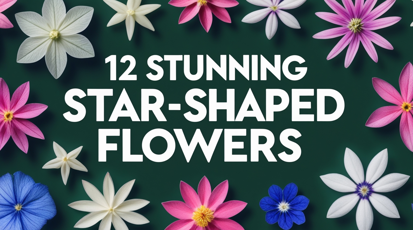 12 Stunning Star Shaped Flowers for Your Garden