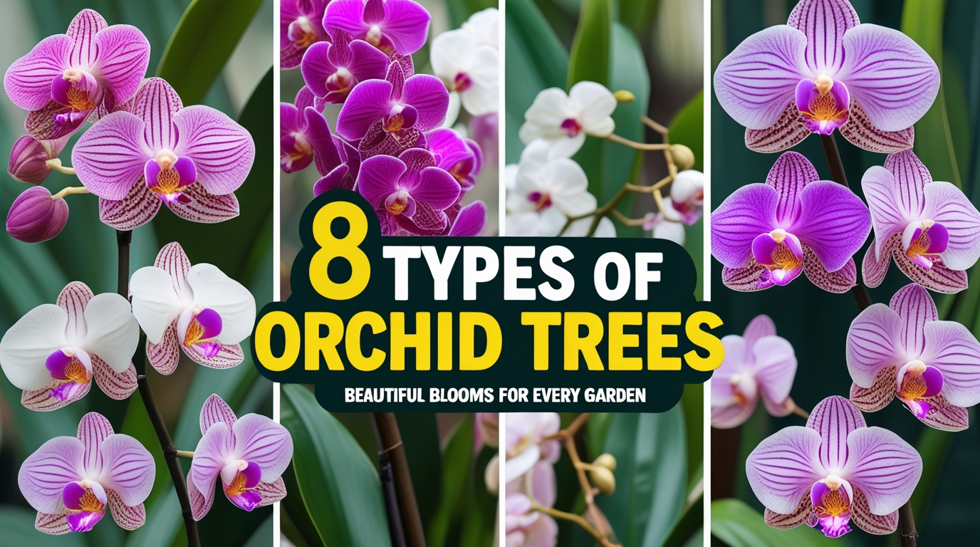 8 Types of Orchid Trees