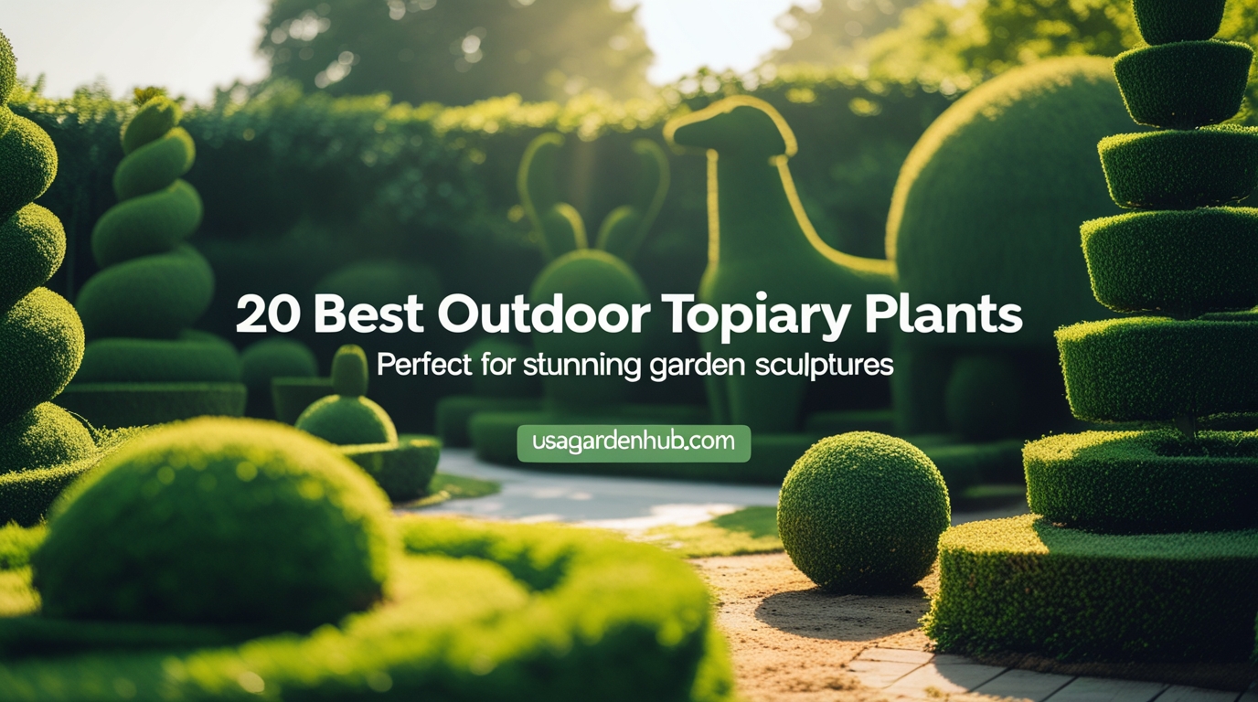 20 Best Outdoor Topiary Plants for Stunning Garden Sculptures topiary plants