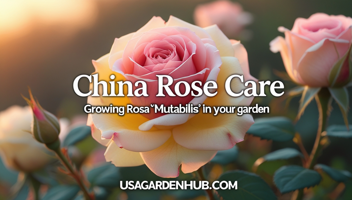 China Rose Care: Growing Rosa