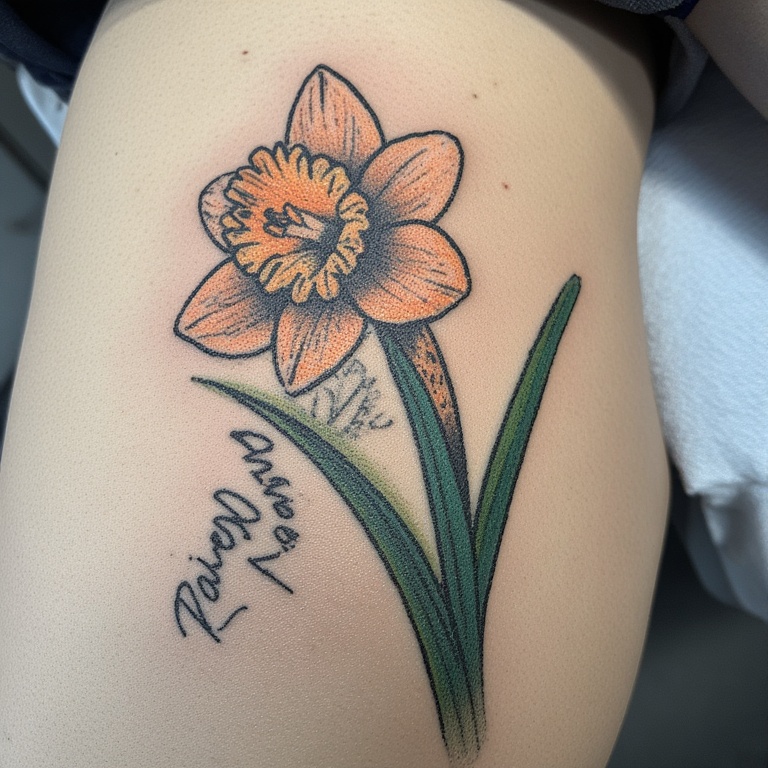 Narcissus with a Meaningful Word