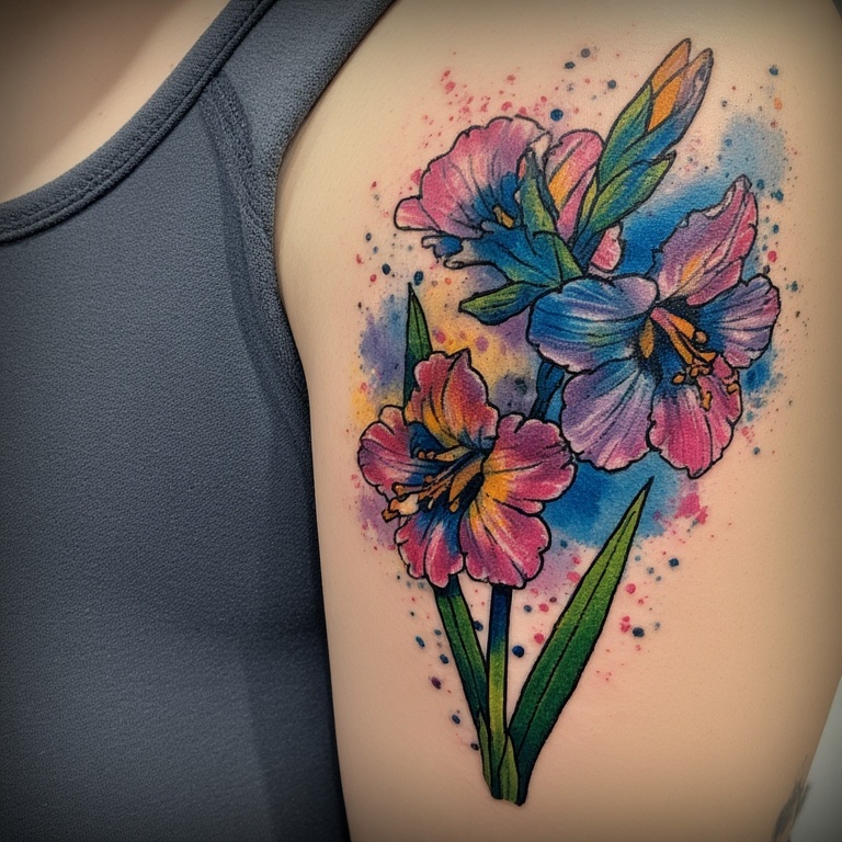 Watercolor Narcissus