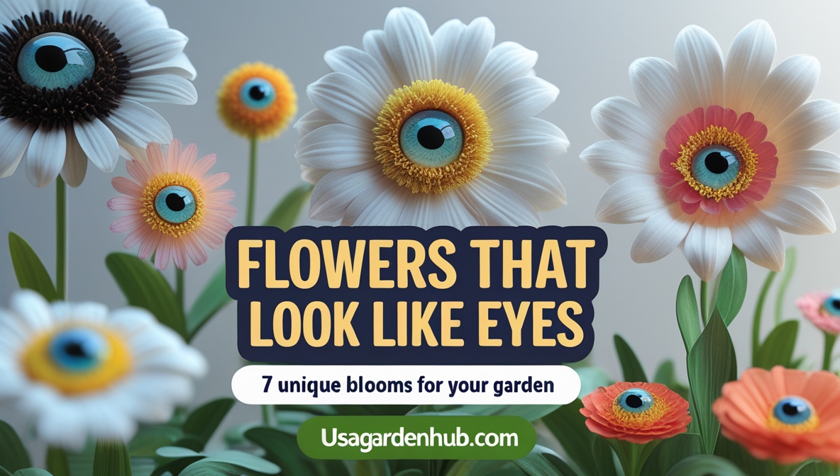 Flowers That Look Like Eyes: 7 Unique Blooms for Your Garden