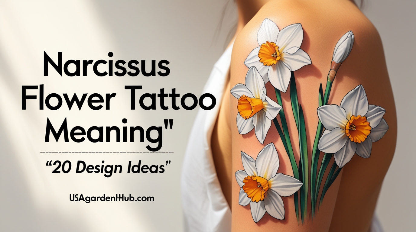 Narcissus Flower Tattoo Meaning