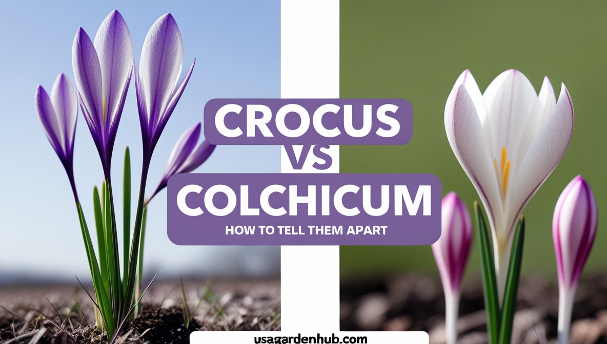 Crocus vs. Colchicum: How to Tell These Look-Alike Flowers Apart