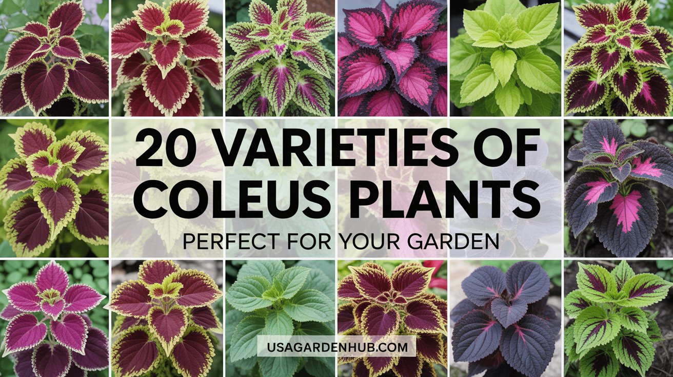 20 Varieties of Coleus Plants for Your Garden