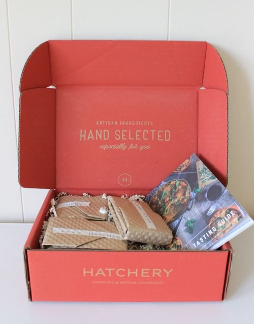 A curated selection of products in a box. Ideal for Subscription Boxes.