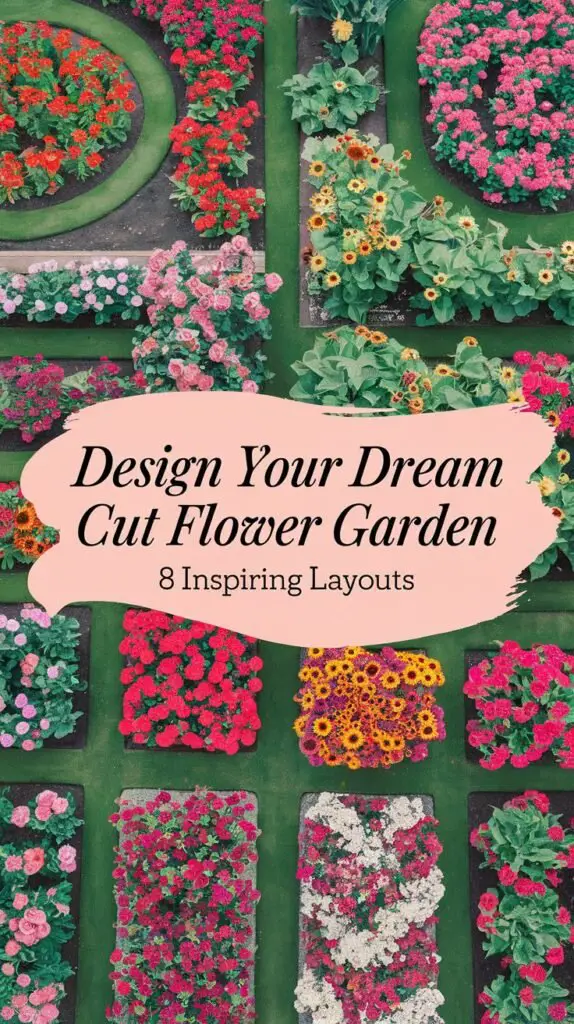 Design Your Dream Cut Flower Garden : 8 Inspiring Layouts