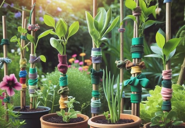 Eco-Friendly Garden Ideas : Repurposing Old Undergarments for a Greener Garden